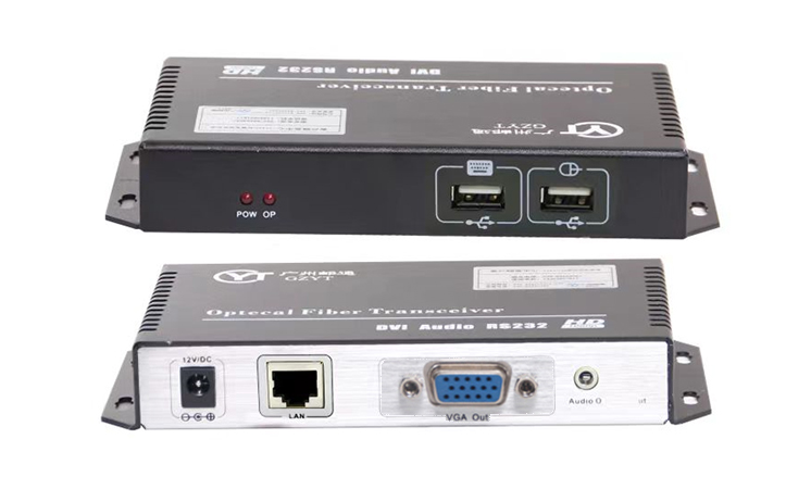 通過網(wǎng)線傳輸VGA、Audio、鍵盤、鼠標(biāo)信號(hào)YTVGA-1V1U1E